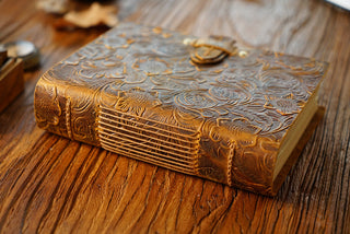 Buckle Closure – Handmade Genuine Leather Journal - NO003