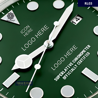 Sub- Mar Green RL03 -  RL Wall Clock Décoration