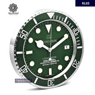 Sub- Mar Green RL03 -  RL Wall Clock Décoration