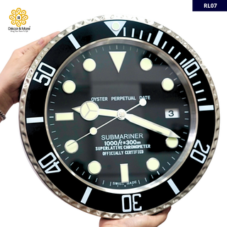 RL Luxury Wall Clock Collections - Date Display
