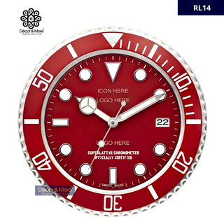 Sub- Mar Red RL14 - RL Wall Clock Décoration