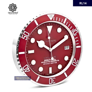 Sub- Mar Red RL14 - RL Wall Clock Décoration