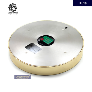 DAY-TON Gold & White - RL Wall Clock Décoration