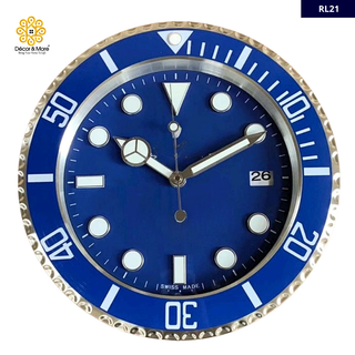 RL Luxury Wall Clock Collections - Date Display