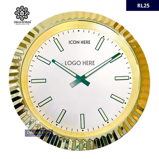 RL25 Style Formula 1 Gold Edition | Premium Wall Clock Decoration