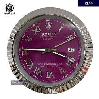 Date - Just Roman Dial - Luxury Rolex* Wall Clock Decoration