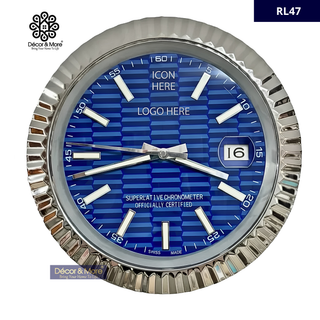 Datejust Blue - RL Wall Clock Décoration