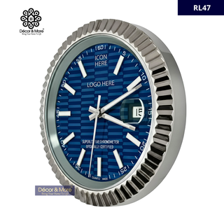 Datejust Blue - RL Wall Clock Décoration