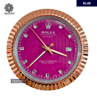 Luxury Wall Clock Rolex* Collections - Unique Gifts for Rolex Lover