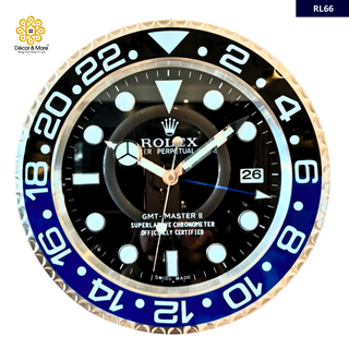 GMT Master II - Batman Black - Luxury Wall Clock Rolex* Decoration