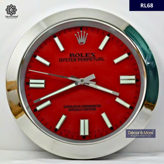 Oyster Perpetual  - Tiffany Style - Luxury Wall Clock Rolex* Decoration