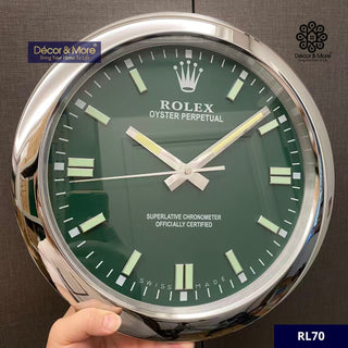 Oyster Perpetual  - Tiffany Style - Luxury Wall Clock Decoration
