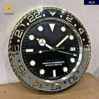 RL Luxury Wall Clock Collections - Date Display