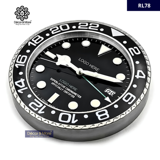 Sub- Mar Black RL78 - RL Wall Clock Décoration