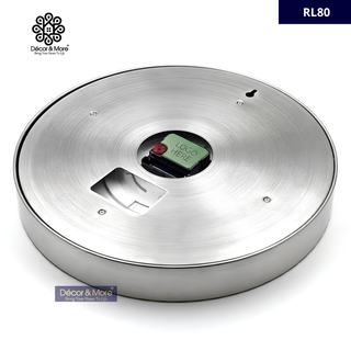 Sub - Mar Black & Grey RL80 - RL Wall Clock Décoration
