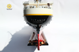RMS Titanic Wooden Ship Model 100cm – Special Edition