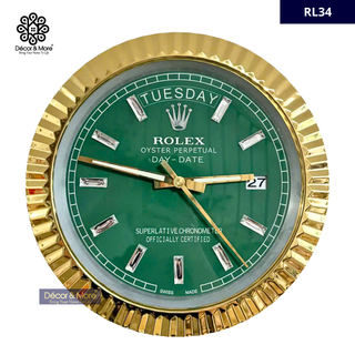 Luxury Wall Clock Rolex* Collections - Unique Gifts for Rolex Lover