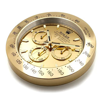 Daytona Gold Style - Luxury Rolex* Wall Clock Decoration