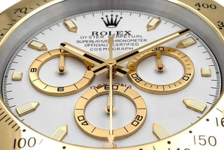 Daytona Gold Style - Luxury Rolex* Wall Clock Decoration