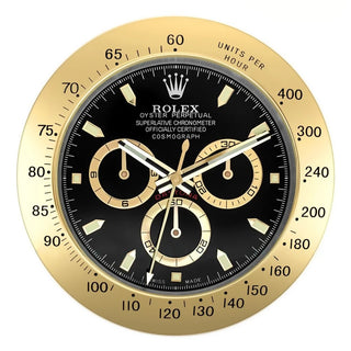 Daytona Gold Style - Luxury Rolex* Wall Clock Decoration