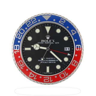 GMT Master II - Pepsi Red & Blue - Luxury Wall Clock Rolex* Decoration
