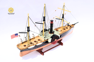 SS Central America Model Ship 66cm - Handcrafted Wooden Maritime Display