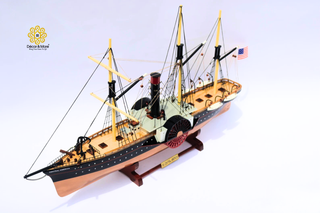 SS Central America Model Ship 66cm - Handcrafted Wooden Maritime Display