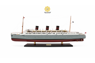 SS Queen Bermuda Wooden Ship Model 100cm - Handcrafted Nautical Display