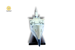 SS Sea Breeze Wooden Ship Model 88cm – Handcrafted Nautical Display