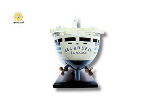 SS Sea Breeze Wooden Ship Model 88cm – Handcrafted Nautical Display