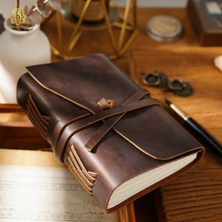 Premium Handmade Genuine Cowhide Leather Journal