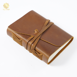 Premium Handmade Genuine Cowhide Leather Journal