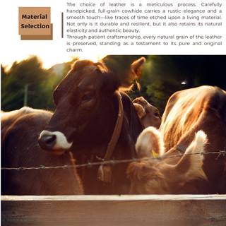 Handmade Leather Notebook With Strap Closure - NO002