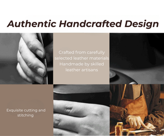 Handmade Leather Notebook With Strap Closure - NO002