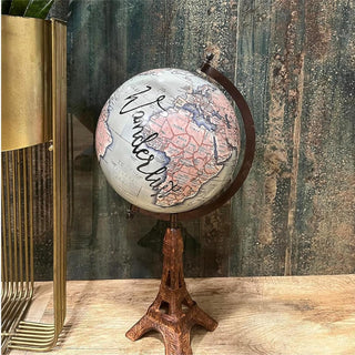 Artistic Decorative Globe 8" – Eiffel Tower Base