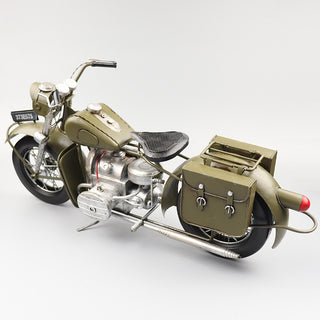 World War II Military Motorcycle - Handmade Model