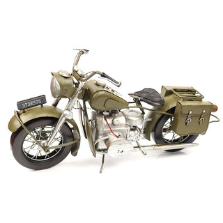 World War II Military Motorcycle - Handmade Model