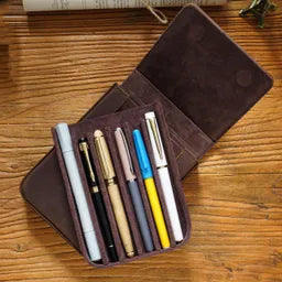 Premium Handmade Leather Pen Case – HB04