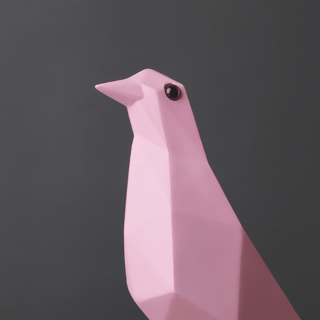 Decorative Patterned Eames Bird Sculpture